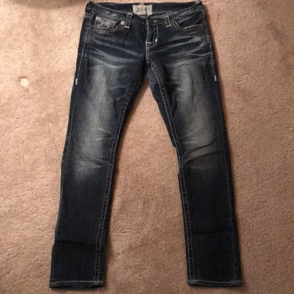 Big Star Low Rise Skinny Jeans